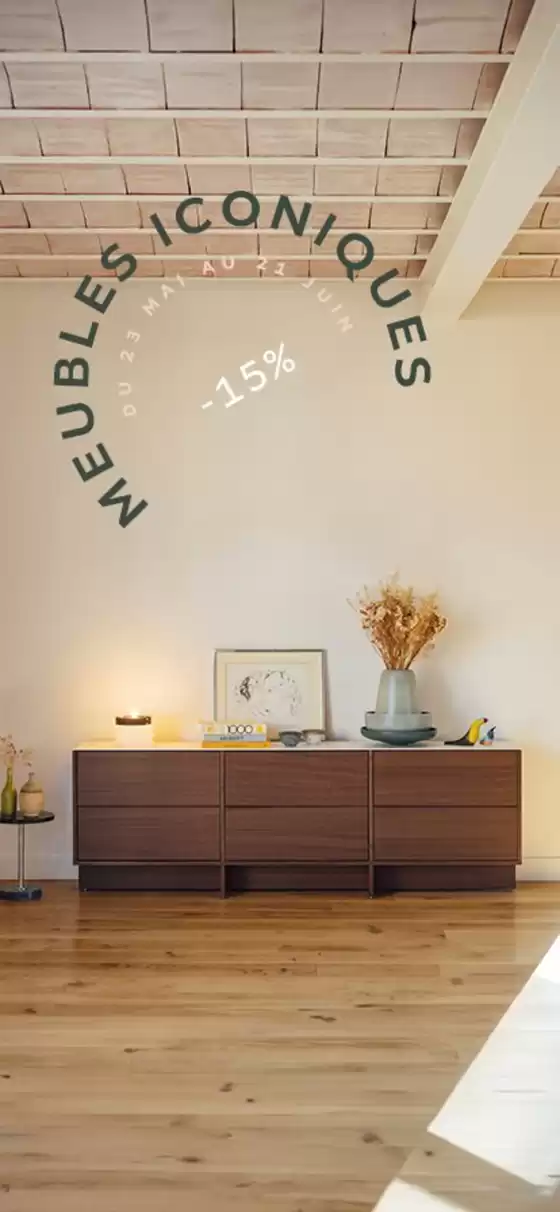 Catalogue Ligne Roset | Profitez de -15% sur notre sélection de meubles dans nos points de vente et sur notre site web | 2026-06-01T00:00:00.000Z - 2026-06-21T00:00:00.000Z