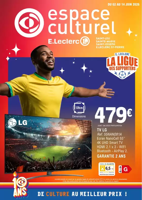 Catalogue E.Leclerc | 26C912LR | 2026-06-02T00:00:00.000Z - 2026-06-14T00:00:00.000Z