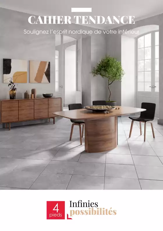 Catalogue 4 Pieds | Catalogue meubles scandinaves | 2026-06-01T00:00:00.000Z - 2026-10-31T00:00:00.000Z