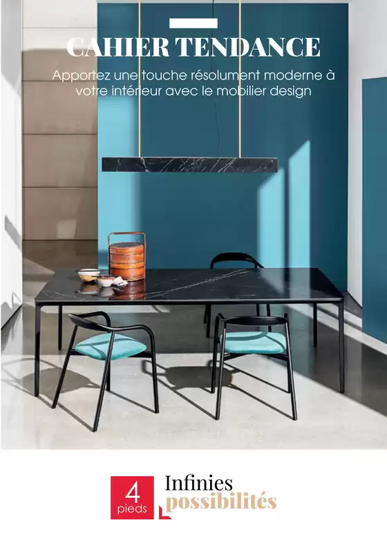 Catalogue 4 Pieds | Catalogue meubles design | 2026-06-01T00:00:00.000Z - 2026-10-31T00:00:00.000Z