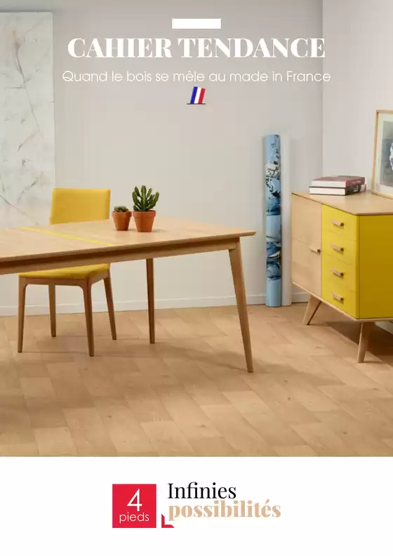 Catalogue 4 Pieds | Catalogue meubles made in france | 2026-06-01T00:00:00.000Z - 2026-12-31T00:00:00.000Z