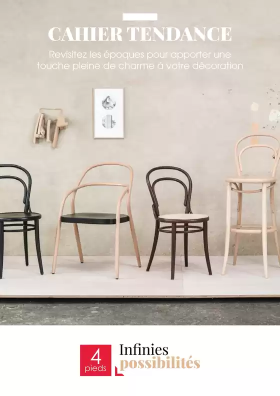 Catalogue 4 Pieds | Catalogue meubles depoque | 2026-06-01T00:00:00.000Z - 2026-09-30T00:00:00.000Z