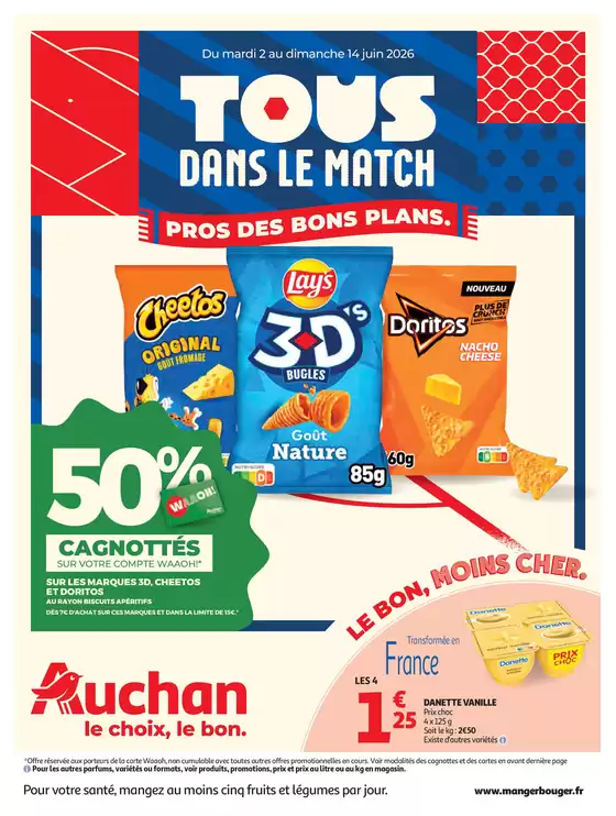 Catalogue Auchan Hypermarché | Produits laitiers hypers | 2026-06-02T00:00:00.000Z - 2026-06-14T00:00:00.000Z
