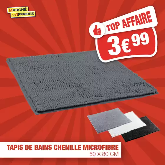 Catalogue Marché aux Affaires | Donnez un coup de neuf à votre salle de bain sans vous ruiner ! | 2026-06-01T00:00:00.000Z - 2026-06-14T00:00:00.000Z