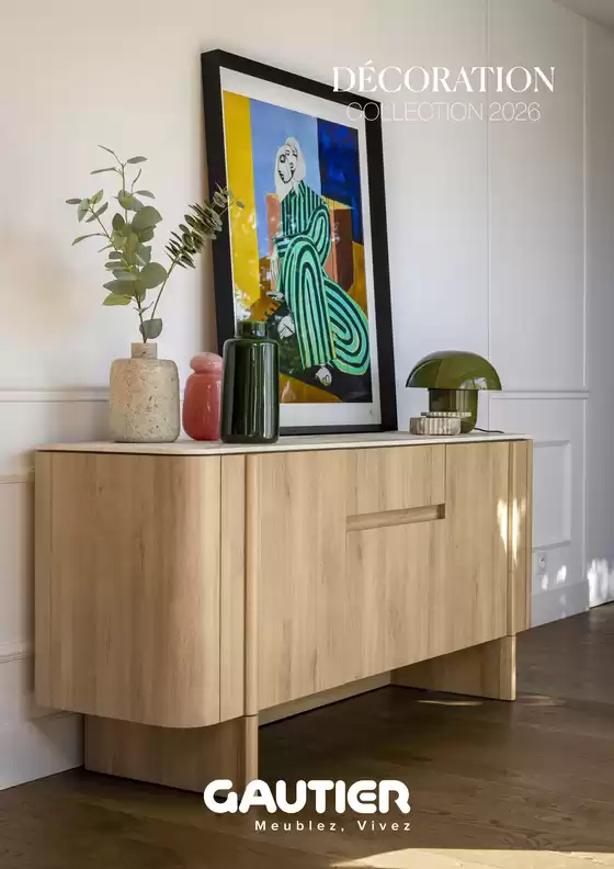 Catalogue Gautier | DÉCORATION COLLECTION 2026 | 2026-06-02T00:00:00.000Z - 2026-12-31T00:00:00.000Z