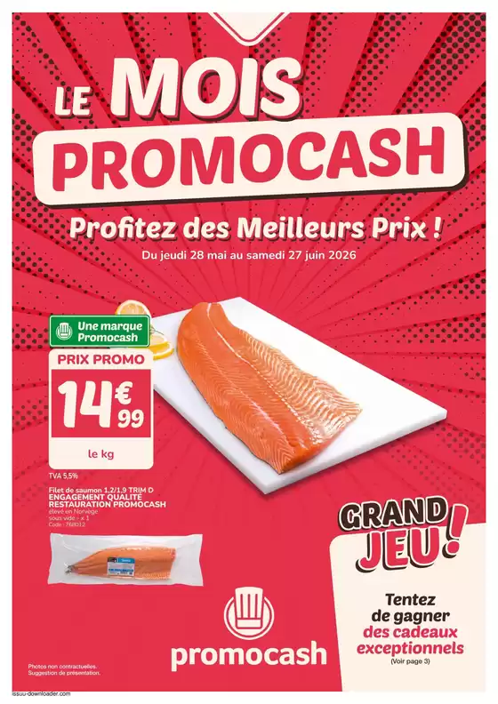 Catalogue Promocash à Wattrelos | Vos Promos | 2026-06-02T00:00:00.000Z - 2026-06-27T00:00:00.000Z