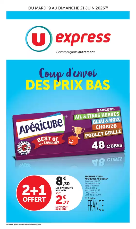 Catalogue U Express à | Catalogue U EXPRESS | 2026-06-09T00:00:00.000Z - 2026-06-21T00:00:00.000Z