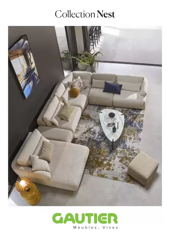 Catalogue Gautier | Collection Nest  | 2026-06-03T00:00:00.000Z - 2026-06-30T00:00:00.000Z