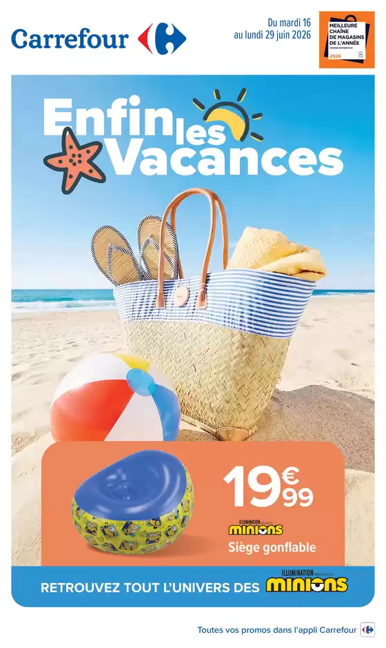 Catalogue Carrefour Drive à Messy | ENFIN LES VACANCES | 2026-06-16T00:00:00.000Z - 2026-06-29T00:00:00.000Z