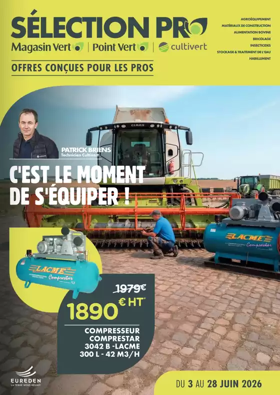 Catalogue Point Vert | Bons plans exclusifs | 2026-06-03T00:00:00.000Z - 2026-06-28T00:00:00.000Z