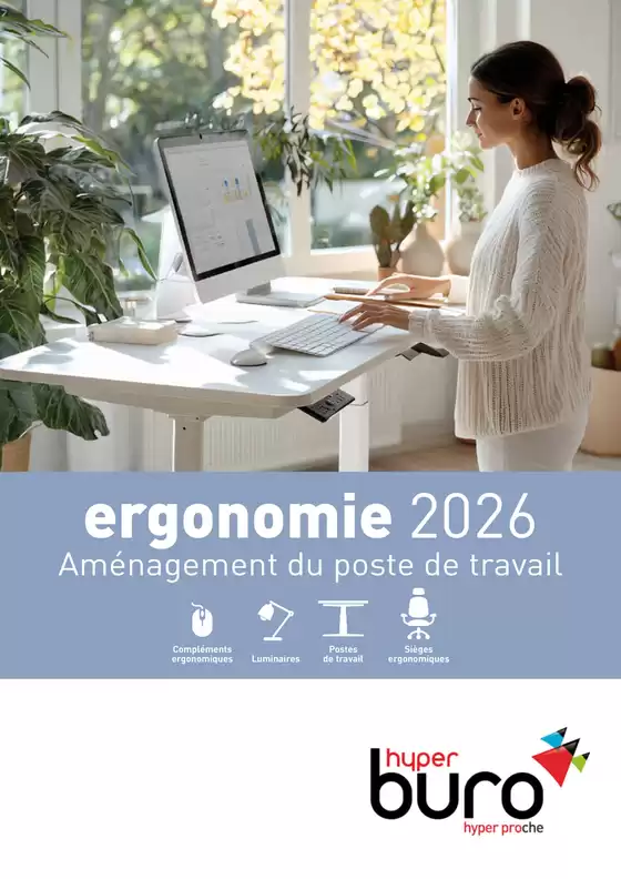 Catalogue Hyperburo | Sélection Ergonomie Hyperburo 2026 | 2026-01-01T00:00:00.000Z - 2026-12-31T00:00:00.000Z
