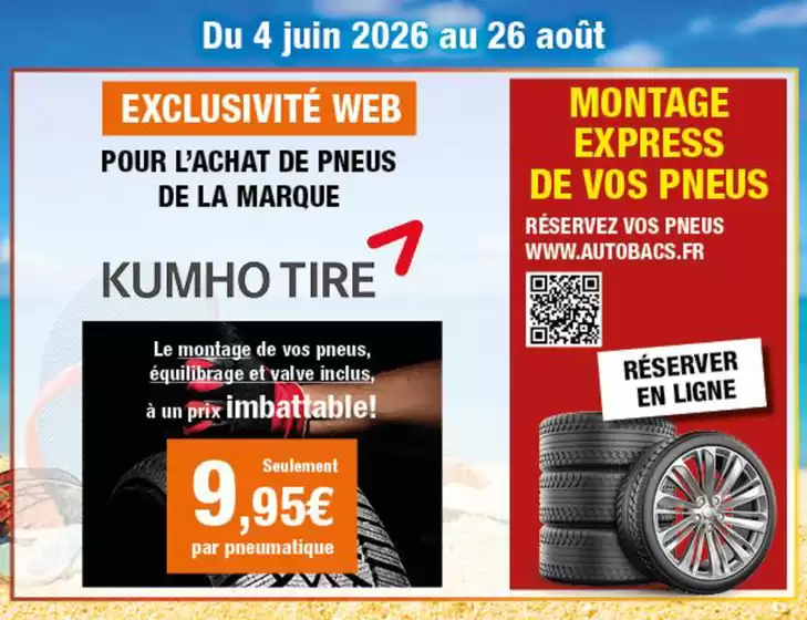 Catalogue Autobacs à Darvoy | Promotions | 2026-06-05T00:00:00.000Z - 2026-08-26T00:00:00.000Z