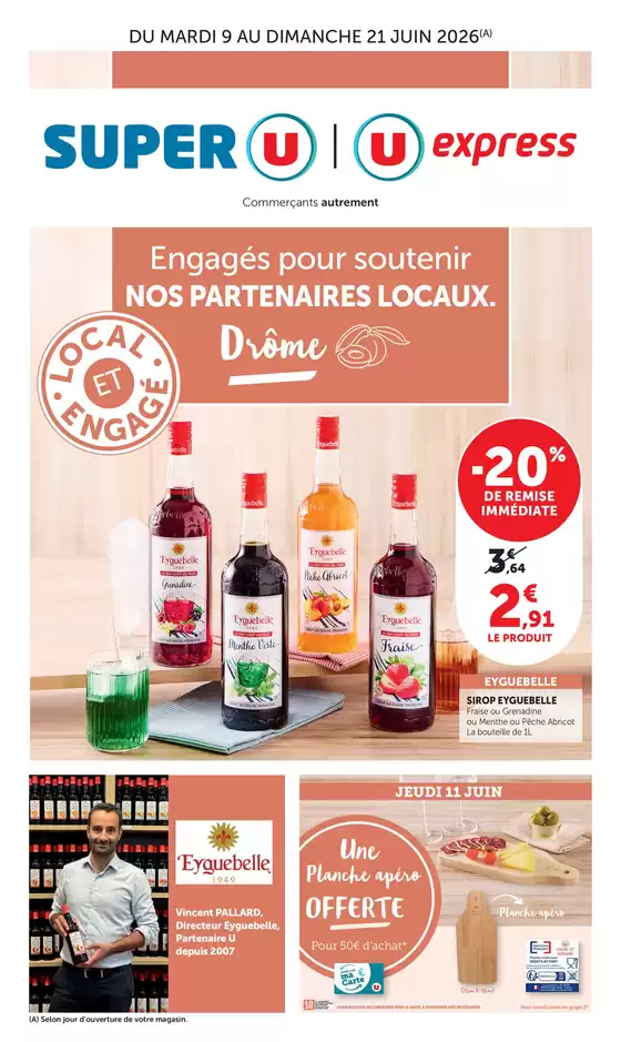 Catalogue Super U à Breuil-le-Vert | Local engage | 2026-06-09T00:00:00.000Z - 2026-06-21T00:00:00.000Z