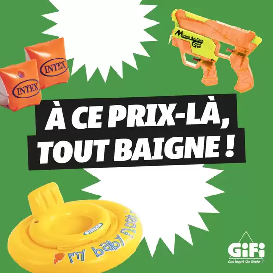 Catalogue Gifi | Mission de l'été : les occuper | 2026-06-05T00:00:00.000Z - 2026-06-19T00:00:00.000Z
