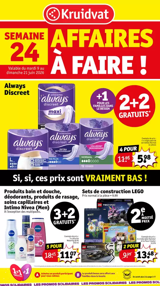 Catalogue Kruidvat à Saint Cyprien (Pyrénées Orientales) | AFFAIRES À FAIRE ! | 2026-06-08T00:00:00.000Z - 2026-06-21T00:00:00.000Z