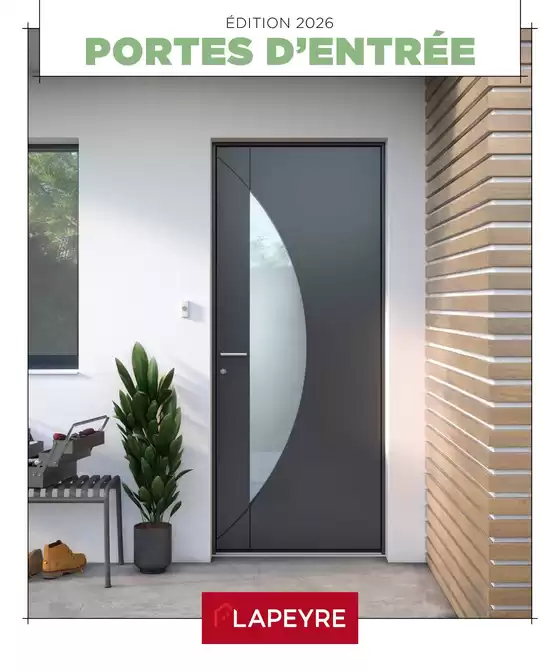 Catalogue Lapeyre à Tarbes | Portes dentrée ÉDITION 2026 | 2026-01-01T00:00:00.000Z - 2026-12-31T00:00:00.000Z