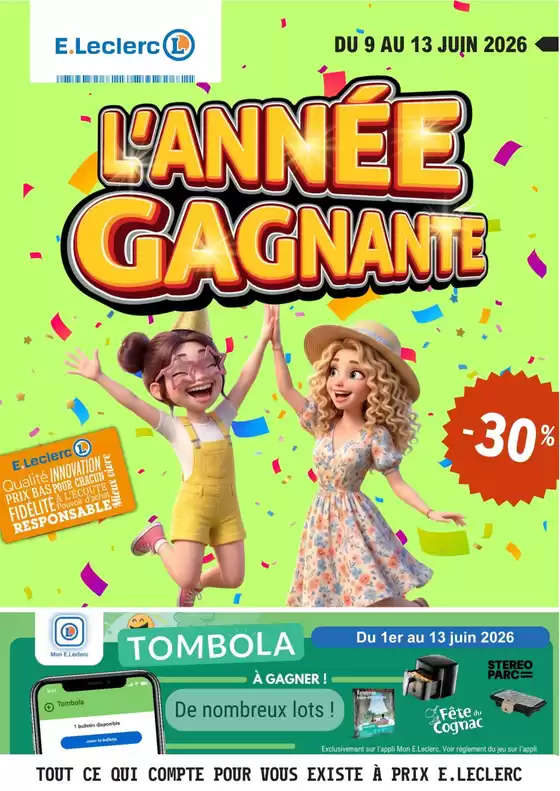 Catalogue E.Leclerc à Paris | Temps fort #24 | 2026-06-01T00:00:00.000Z - 2026-06-13T00:00:00.000Z