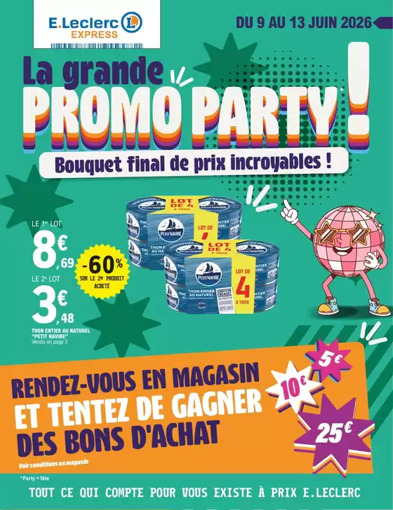 Catalogue E.Leclerc | 40 ANS SCAPALSACE Juin 1 - Express | 2026-06-09T00:00:00.000Z - 2026-06-13T00:00:00.000Z