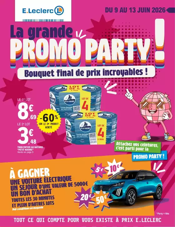 Catalogue E.Leclerc à Lixing-lès-Rouhling | 40 ANS SCAPALSACE Juin 1 | 2026-06-09T00:00:00.000Z - 2026-06-13T00:00:00.000Z