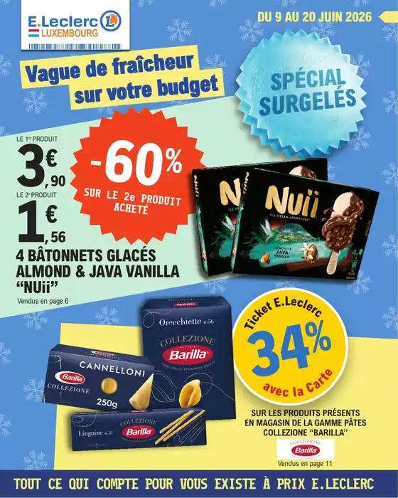 Catalogue E.Leclerc | 26M241C02LU | 2026-06-09T00:00:00.000Z - 2026-06-20T00:00:00.000Z