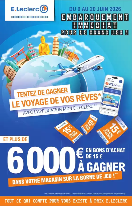 Catalogue E.Leclerc | ANNIVERSAIRE | 2026-06-09T00:00:00.000Z - 2026-06-20T00:00:00.000Z