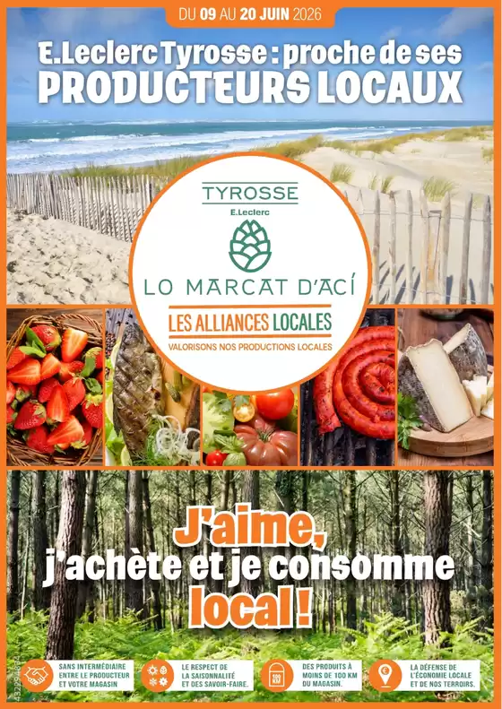 Catalogue E.Leclerc | NOS ALLIANCES LOCALES | 2026-06-09T00:00:00.000Z - 2026-06-20T00:00:00.000Z