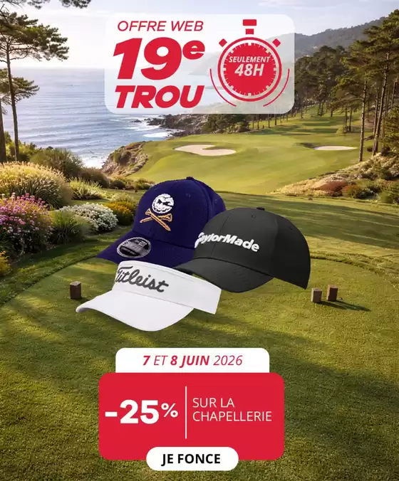 Catalogue Golf Plus à Sellières | Chapellerie | 2026-06-08T00:00:00.000Z - 2026-06-08T00:00:00.000Z