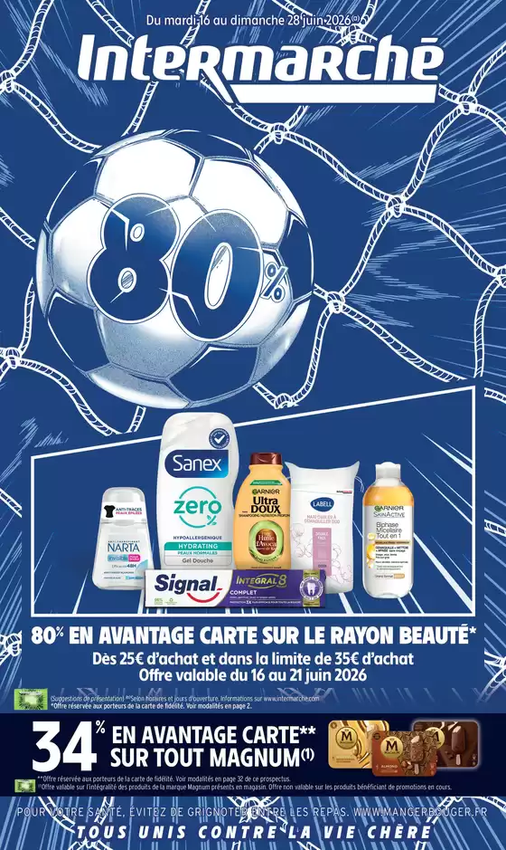 Catalogue Intermarché à | TF EUROFFENSIVE 2 + CAHIER REGION | 2026-06-16T00:00:00.000Z - 2026-06-28T00:00:00.000Z