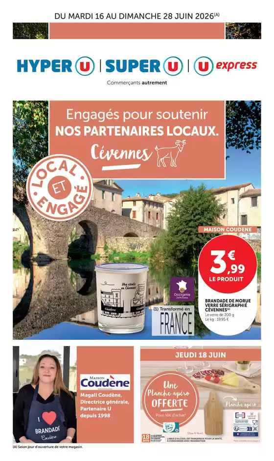 Catalogue Hyper U | Local et engage cevinnes | 2026-06-16T00:00:00.000Z - 2026-06-28T00:00:00.000Z