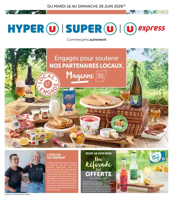 Catalogue U Express | Local et engage Mayenne | 2026-06-16T00:00:00.000Z - 2026-06-28T00:00:00.000Z