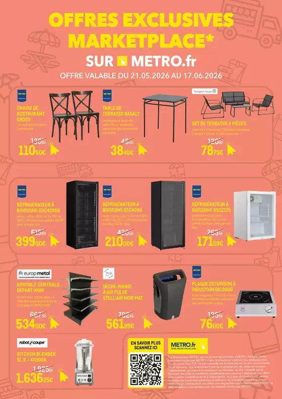 Catalogue Metro à La Londe-les-Maures | OFFRES EXCLUSIVES MARKETPLACE | 2026-06-10T00:00:00.000Z - 2026-06-17T00:00:00.000Z