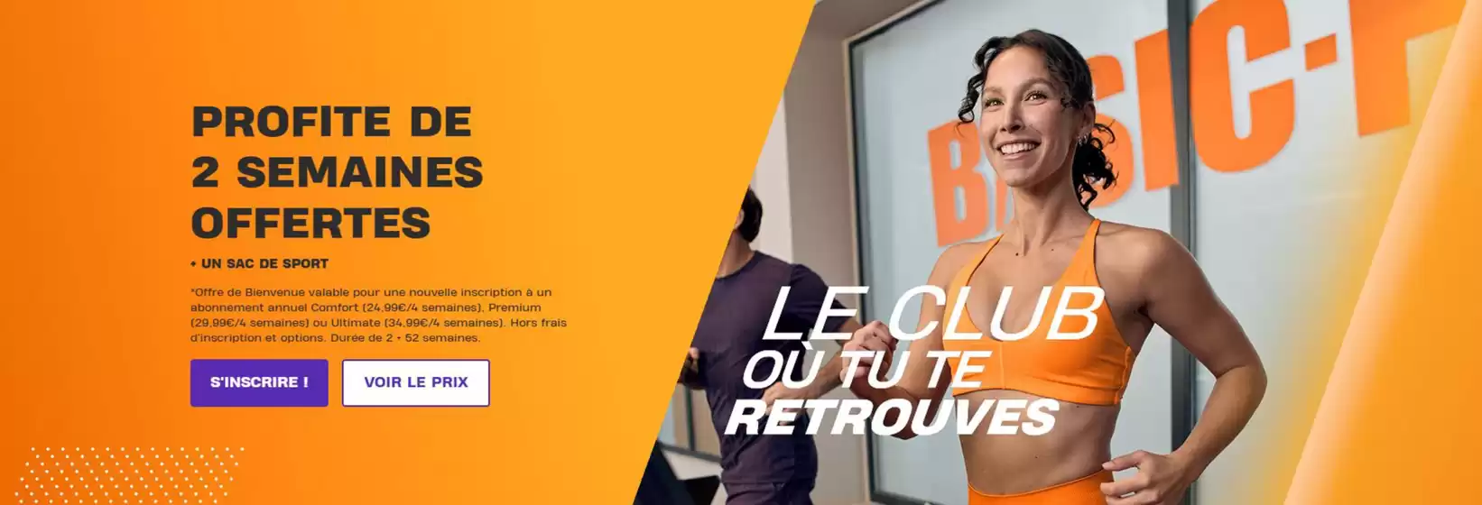 Catalogue Basic Fit | Profite de 2 semaines offertes | 2026-06-10T00:00:00.000Z - 2026-06-30T00:00:00.000Z
