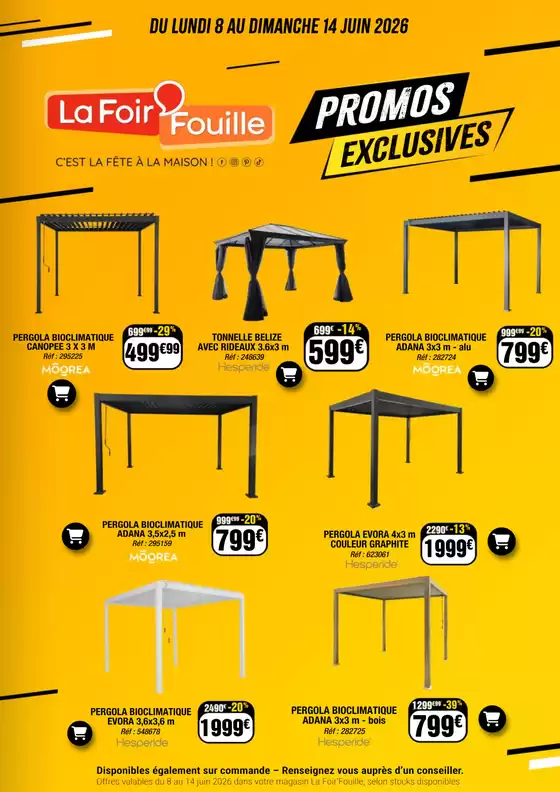 Catalogue La Foir'Fouille | Promos exclusives | 2026-06-08T00:00:00.000Z - 2026-06-14T00:00:00.000Z