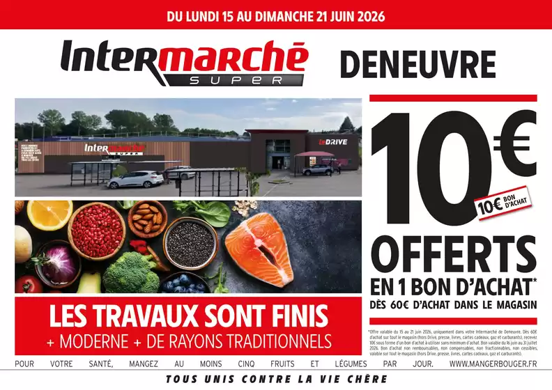 Catalogue Intermarché | PROS LOCAL - 03176 DENEUVRE | 2026-06-15T00:00:00.000Z - 2026-06-21T00:00:00.000Z