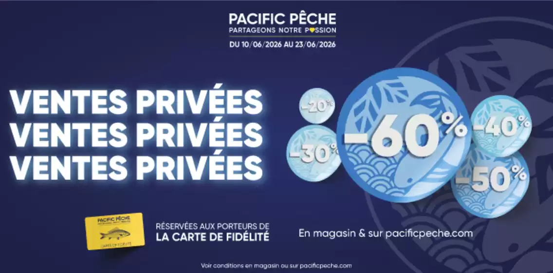 Catalogue Pacific Pêche à Tigery | Dernier week-end des offres Anniversaire XXL ! | 2026-06-11T00:00:00.000Z - 2026-06-23T00:00:00.000Z