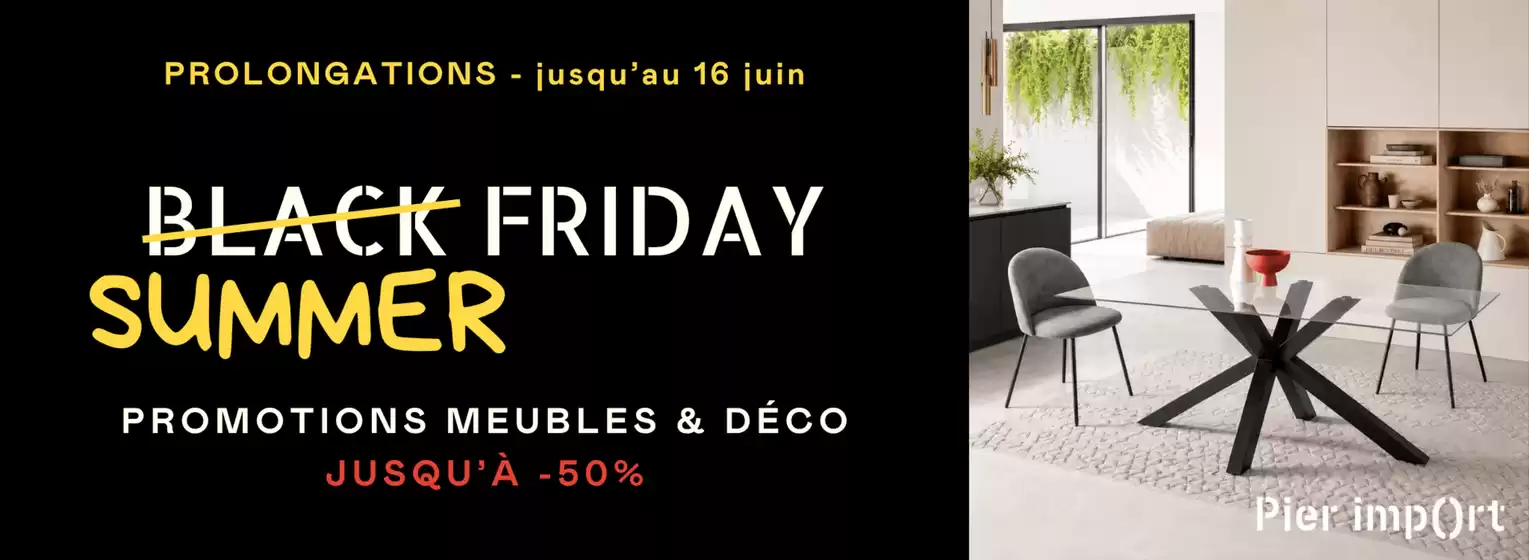 Catalogue Pier Import | Summer Friday | 2026-06-11T00:00:00.000Z - 2026-06-16T00:00:00.000Z