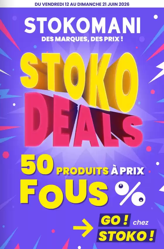 Catalogue Stokomani | Stoko Deals | 2026-06-12T00:00:00.000Z - 2026-06-21T00:00:00.000Z