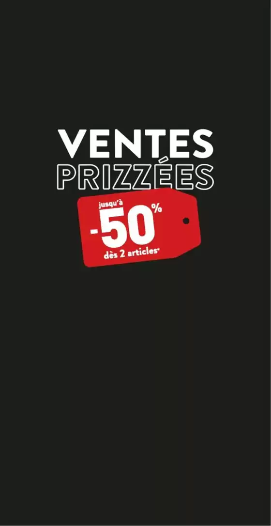 Catalogue Bizzbee à Annœullin |  VENTES PRIZZÉES : JUSQU'A -50% DES 2 ARTICLES ACHETÉS | 2026-06-12T00:00:00.000Z - 2026-06-30T00:00:00.000Z