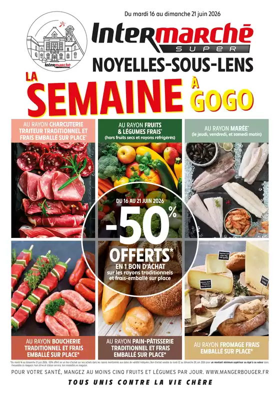 Catalogue Intermarché | PROS LOCAL - 1155 NOYELLES-SOUS-LENS | 2026-06-16T00:00:00.000Z - 2026-06-21T00:00:00.000Z