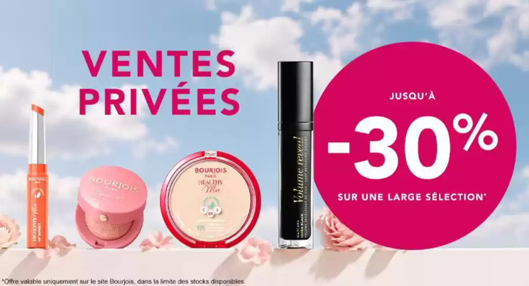 Catalogue Bourjois | Ventes privées | 2026-06-12T00:00:00.000Z - 2026-06-23T00:00:00.000Z