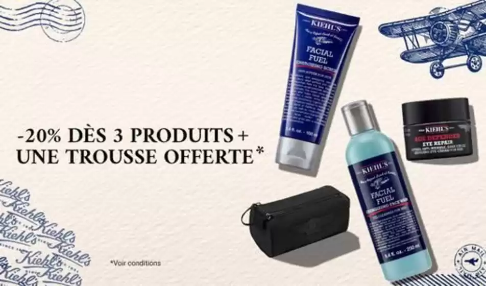Catalogue Kiehl's | POUR TOUS LES PAPAS | 2026-06-12T00:00:00.000Z - 2026-06-21T00:00:00.000Z