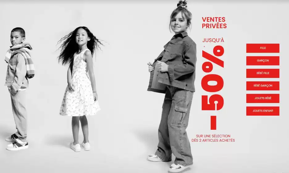 Catalogue Okaïdi | Ventes privées | 2026-06-12T00:00:00.000Z - 2026-06-23T00:00:00.000Z