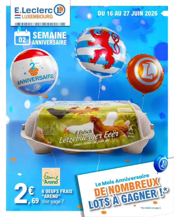Catalogue E.Leclerc à Hyères | 26M252C02LU | 2026-06-16T00:00:00.000Z - 2026-06-27T00:00:00.000Z