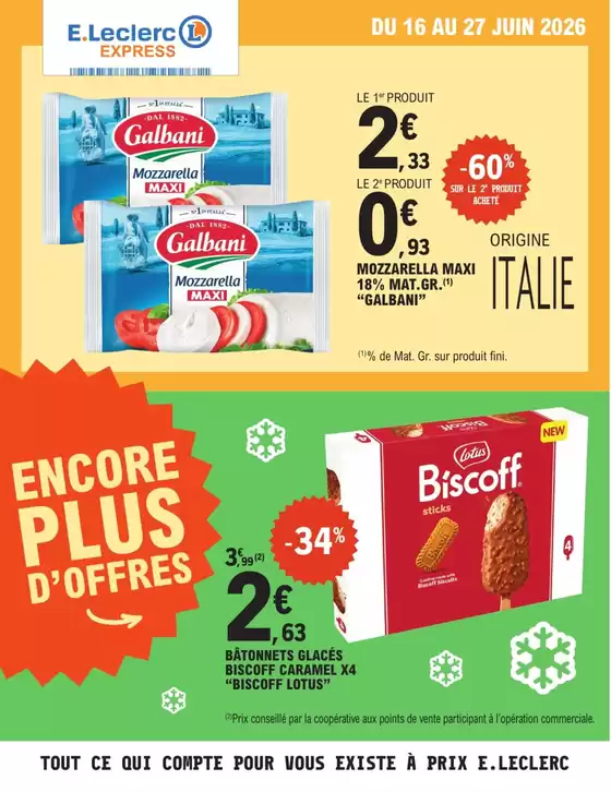 Catalogue E.Leclerc à Sarre-Union | TRAFIC POUVOIR DACHAT 5 - EXPRESS | 2026-06-16T00:00:00.000Z - 2026-06-27T00:00:00.000Z