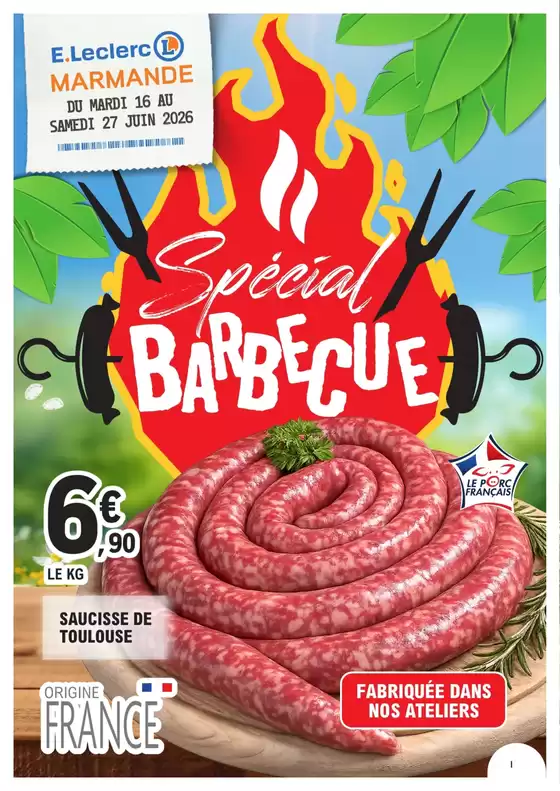 Catalogue E.Leclerc | OP GRILLADES | 2026-06-16T00:00:00.000Z - 2026-06-27T00:00:00.000Z