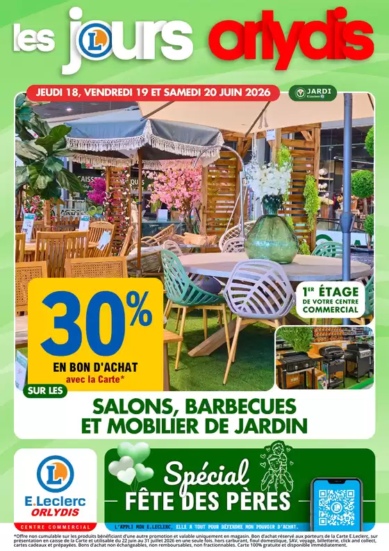 Catalogue E.Leclerc | FETE DES PERES | 2026-06-18T00:00:00.000Z - 2026-06-20T00:00:00.000Z