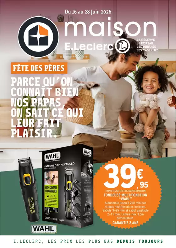 Catalogue E.Leclerc à Soisy-sous-Montmorency | 26C813LR | 2026-06-16T00:00:00.000Z - 2026-06-28T00:00:00.000Z