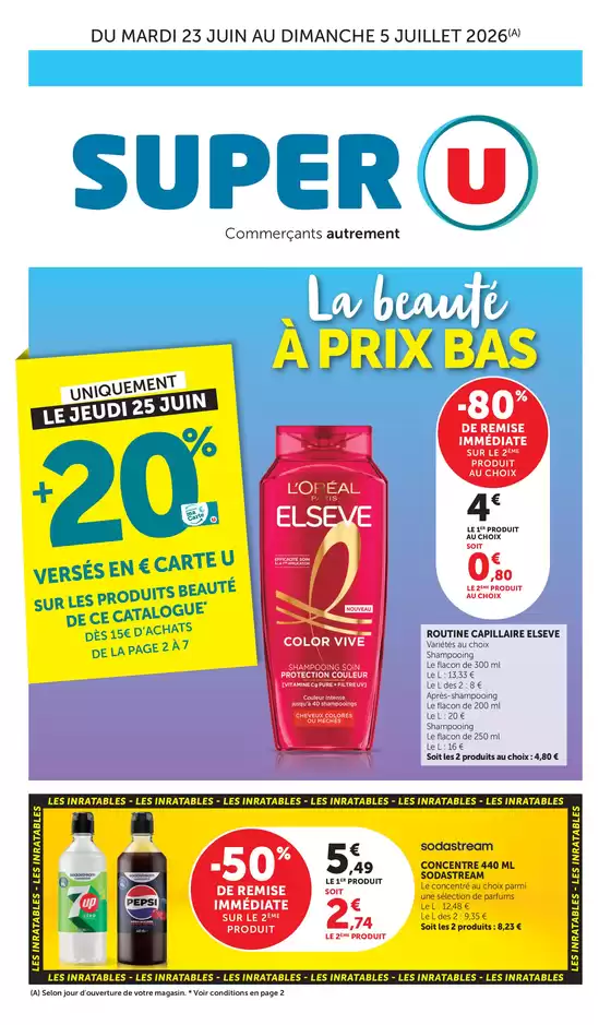 Catalogue Super U | Catalogue SUPER U | 2026-06-23T00:00:00.000Z - 2026-07-05T00:00:00.000Z