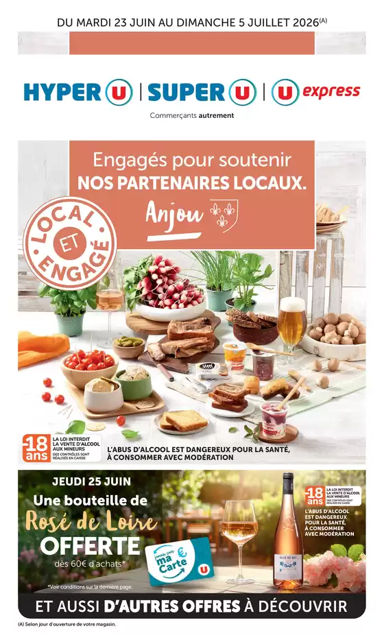 Catalogue Hyper U | Local et engage Anjou | 2026-06-23T00:00:00.000Z - 2026-07-05T00:00:00.000Z