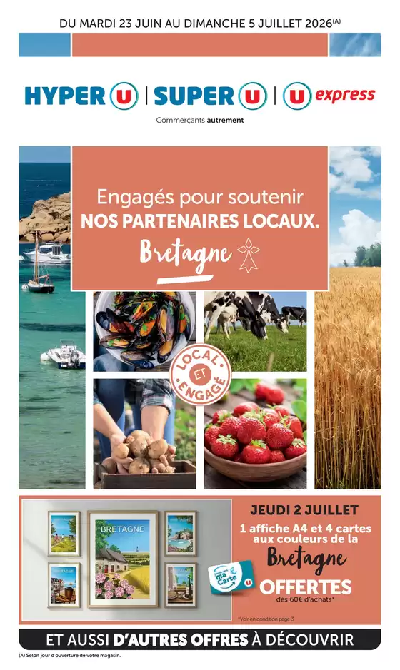 Catalogue Hyper U | Local et engage Bretagne | 2026-06-23T00:00:00.000Z - 2026-07-05T00:00:00.000Z